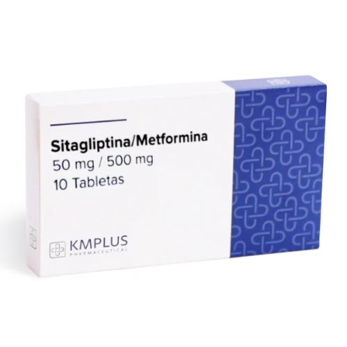 SITAGLIPTINA METFORMINA 50-500MG TAB X 10 (KMPLUS)